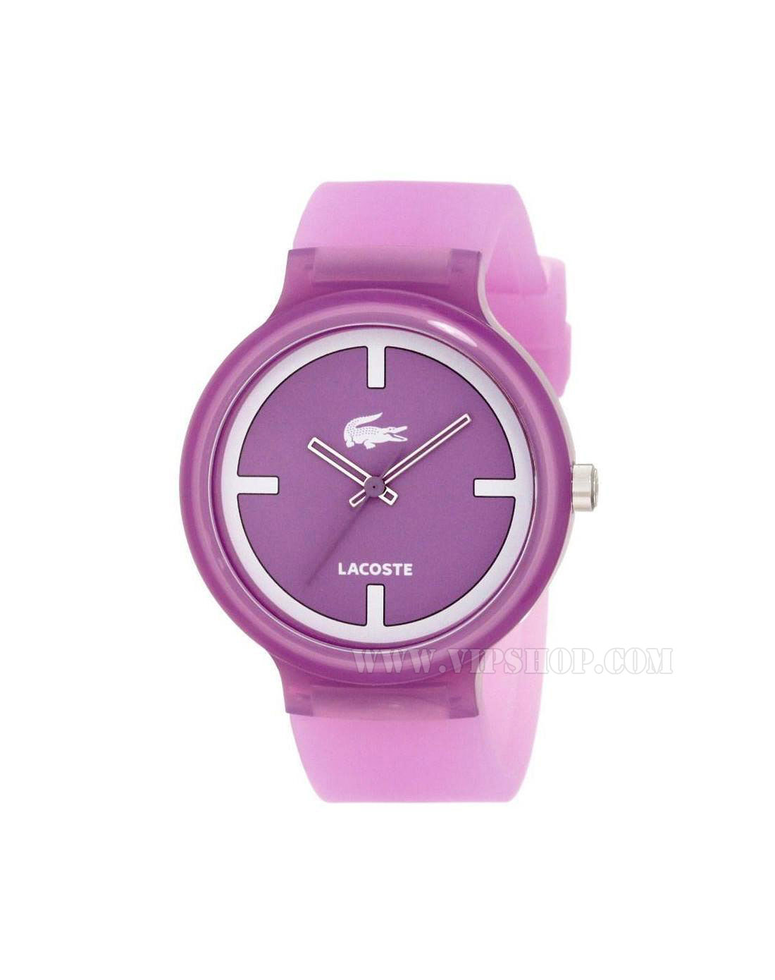 海外直发-精品<em>腕表</em>精选专场<em>Lacoste</em>紫色硅胶女