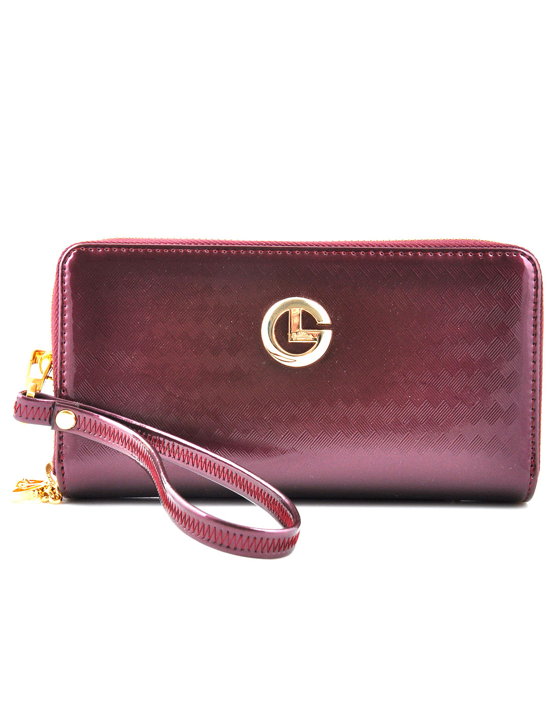 <em>金利来女包</em>女款紫红票夹