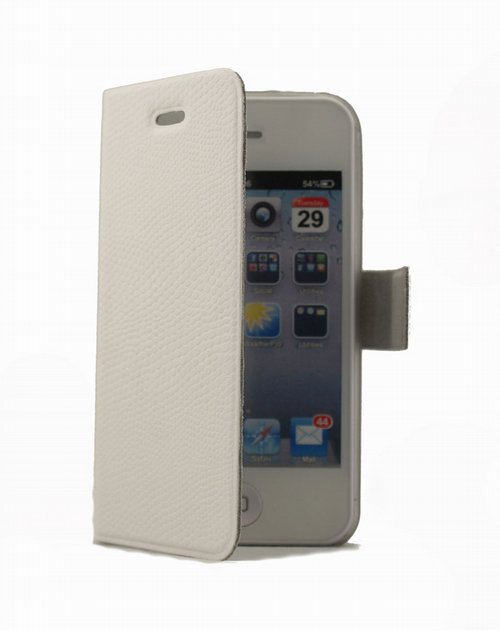 蓝盛苹果配件白色iphone4超薄蛇皮纹保护套 价
