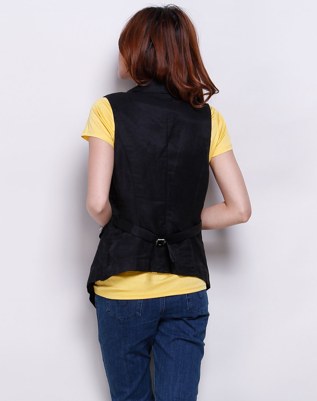 lily黑色<em>时尚马甲</em>111140c00358