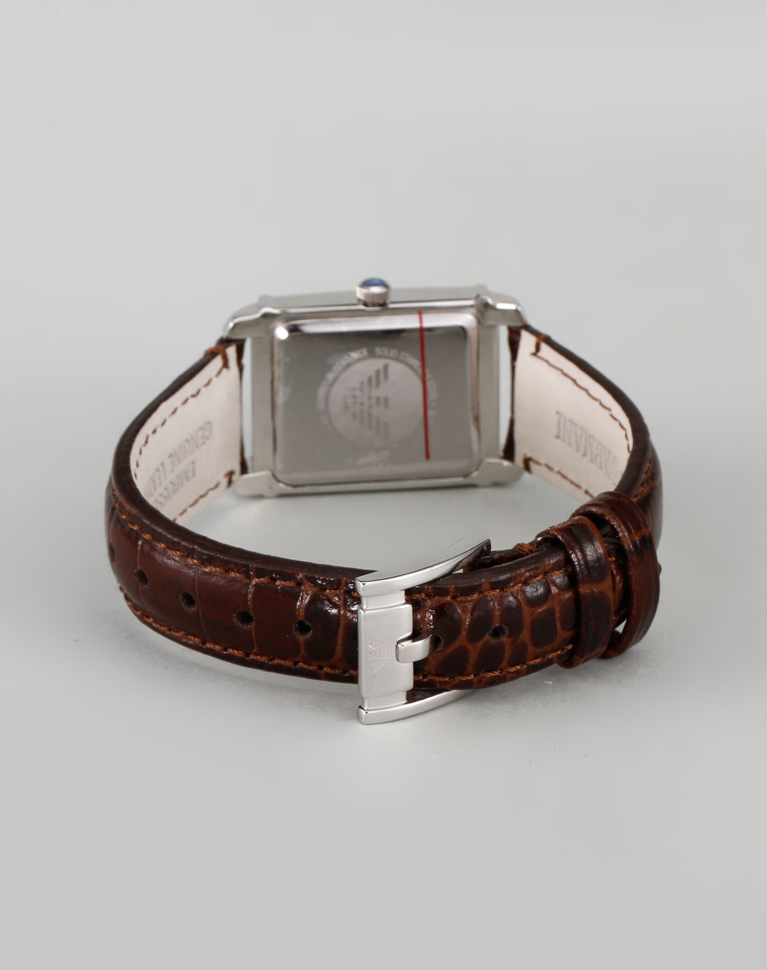 <em>阿玛尼</em>Emporio <em>Armani</em>-<em>手表女款</em>棕/银/<em>白色</em>压纹