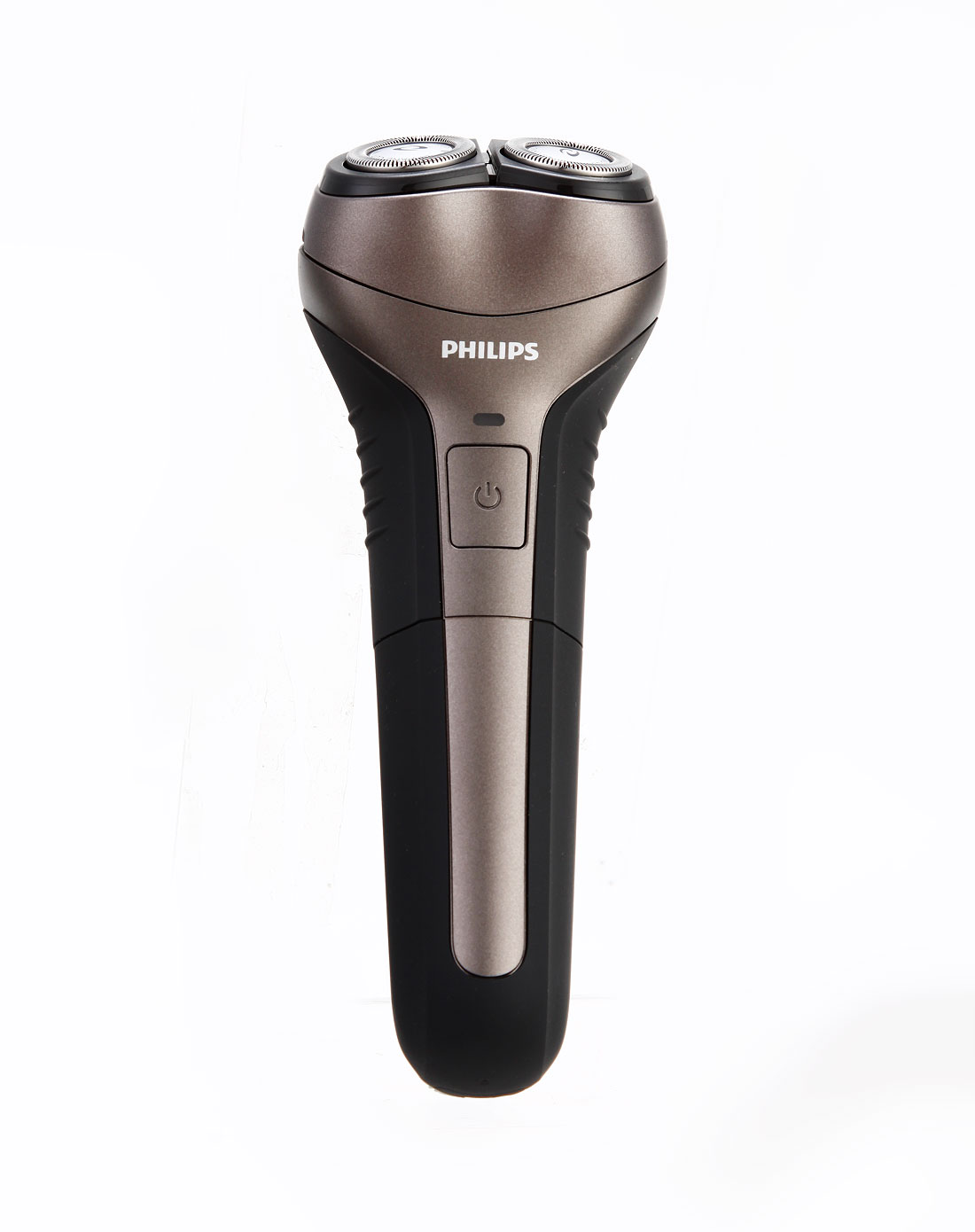 飞利浦philips专场两刀头可水洗充电式电动剃须刀(黑灰色)hq915_唯品