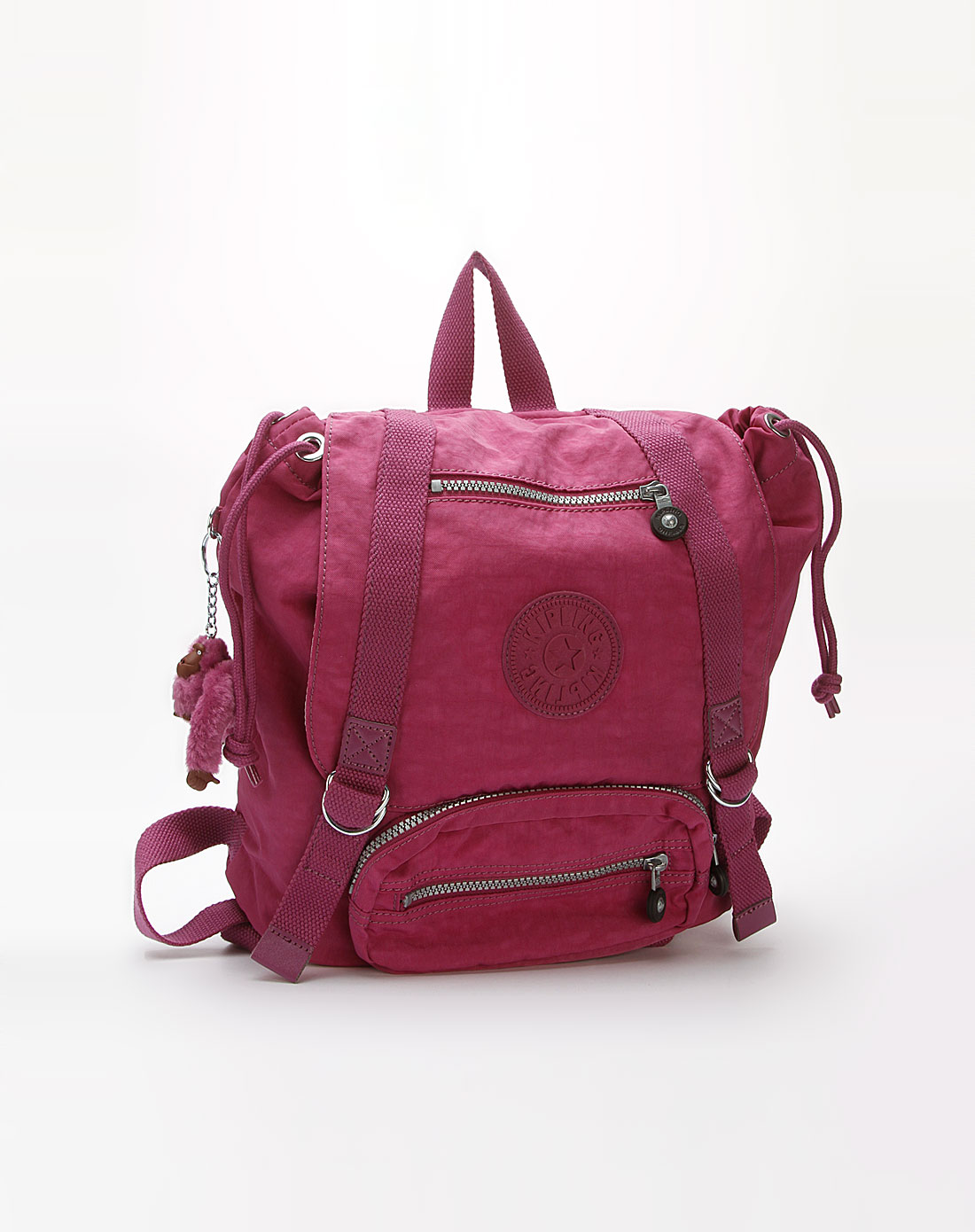  Kipling 葡萄紫色时尚双肩背包K15028614