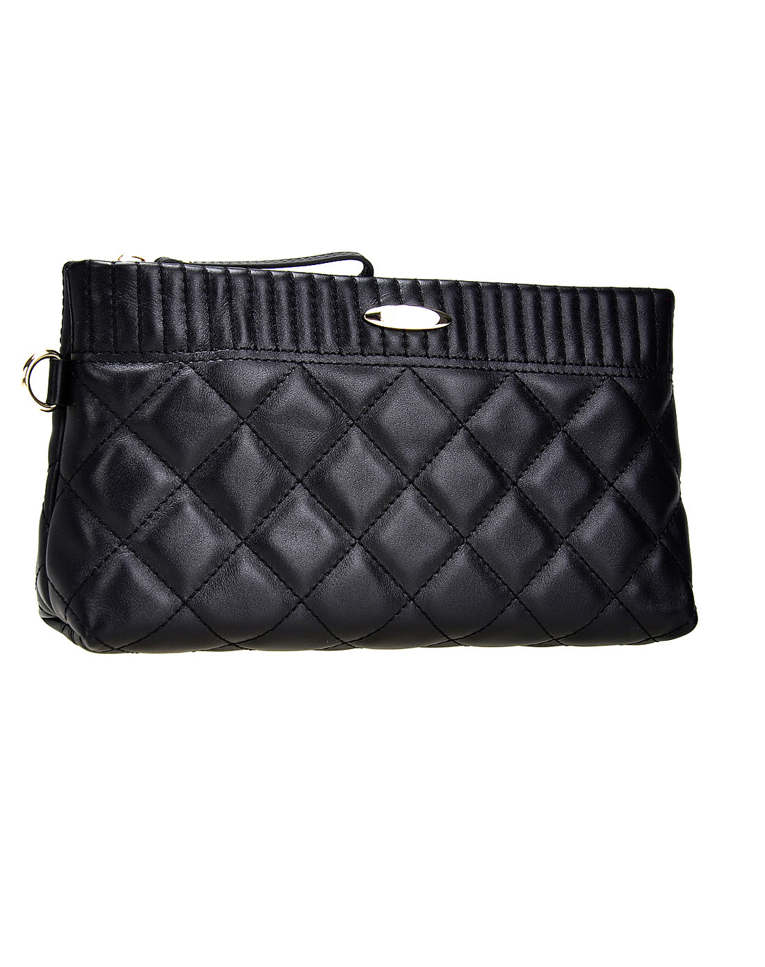 <em>圣大保罗女包</em>黑色手包W11-122781E黑色_唯品