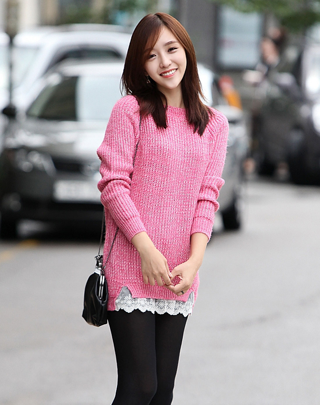 韩都衣舍HSTYLE<em>女</em>上装专场<em>秋款</em>套头圆领<em>毛衣</em>