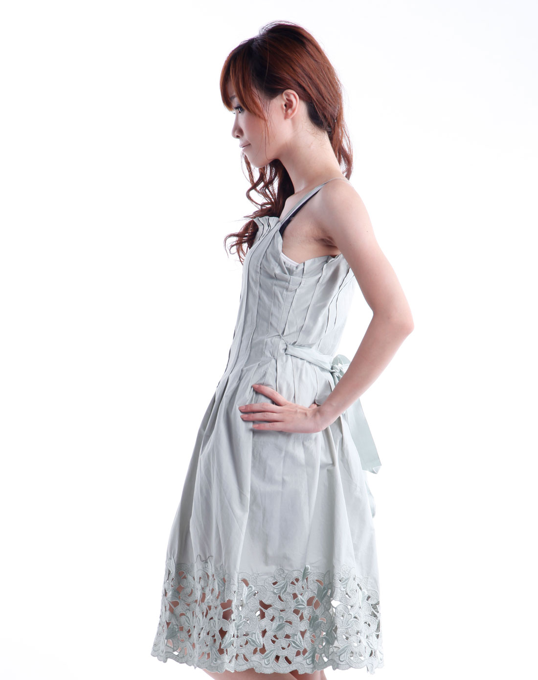 时尚吊带裙<em>连衣裙女童舞台</em>演出服儿童纱裙舞蹈
