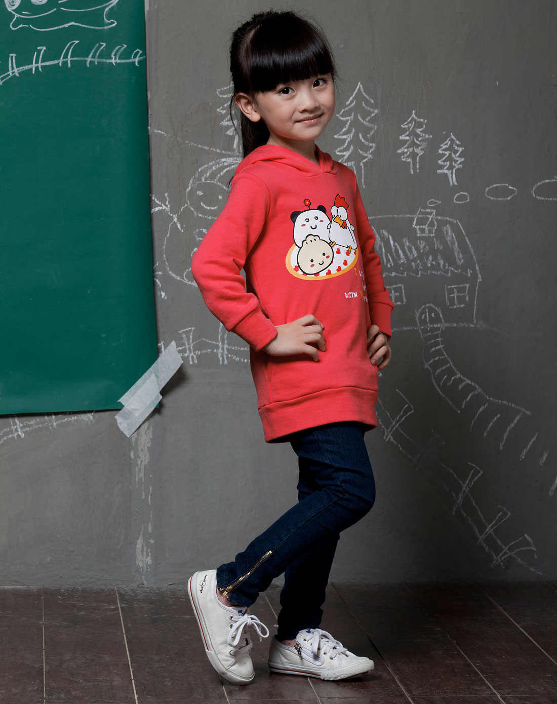 欧梦达Euro Kids&Lace Mint童装<em>女童红色</em>可爱