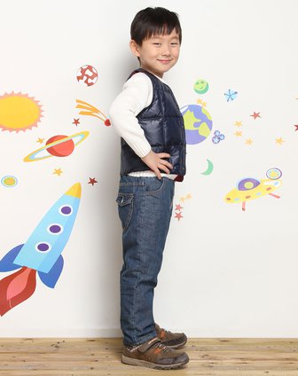 巴拉巴拉balabala男童专场深<em>蓝色</em>百搭<em>羽绒马甲</em>
