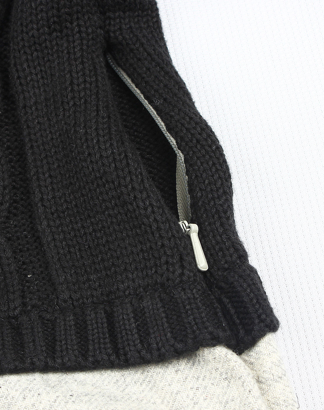 M&Q男女童<em>女童</em>木炭<em>黑毛衣</em>连衣裙MJQ86019