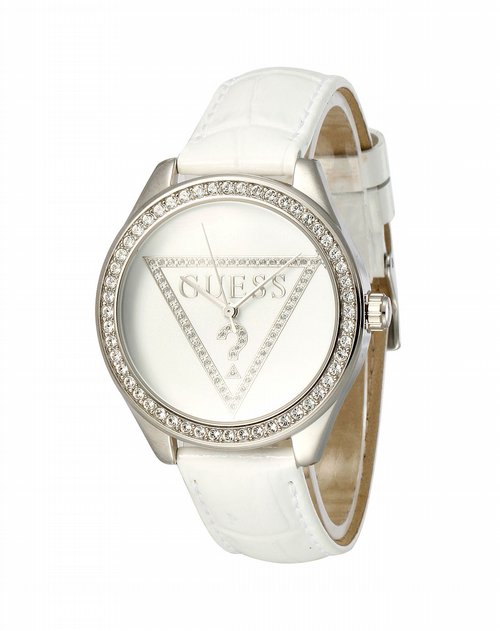 <em>GUESS</em>-<em>女款女款</em>白色休闲<em>手表</em>_唯品会名牌时