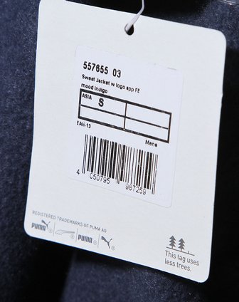 彪马PUMA<em>男款纯色</em>舒适<em>休闲</em>暗蓝色针织长袖外