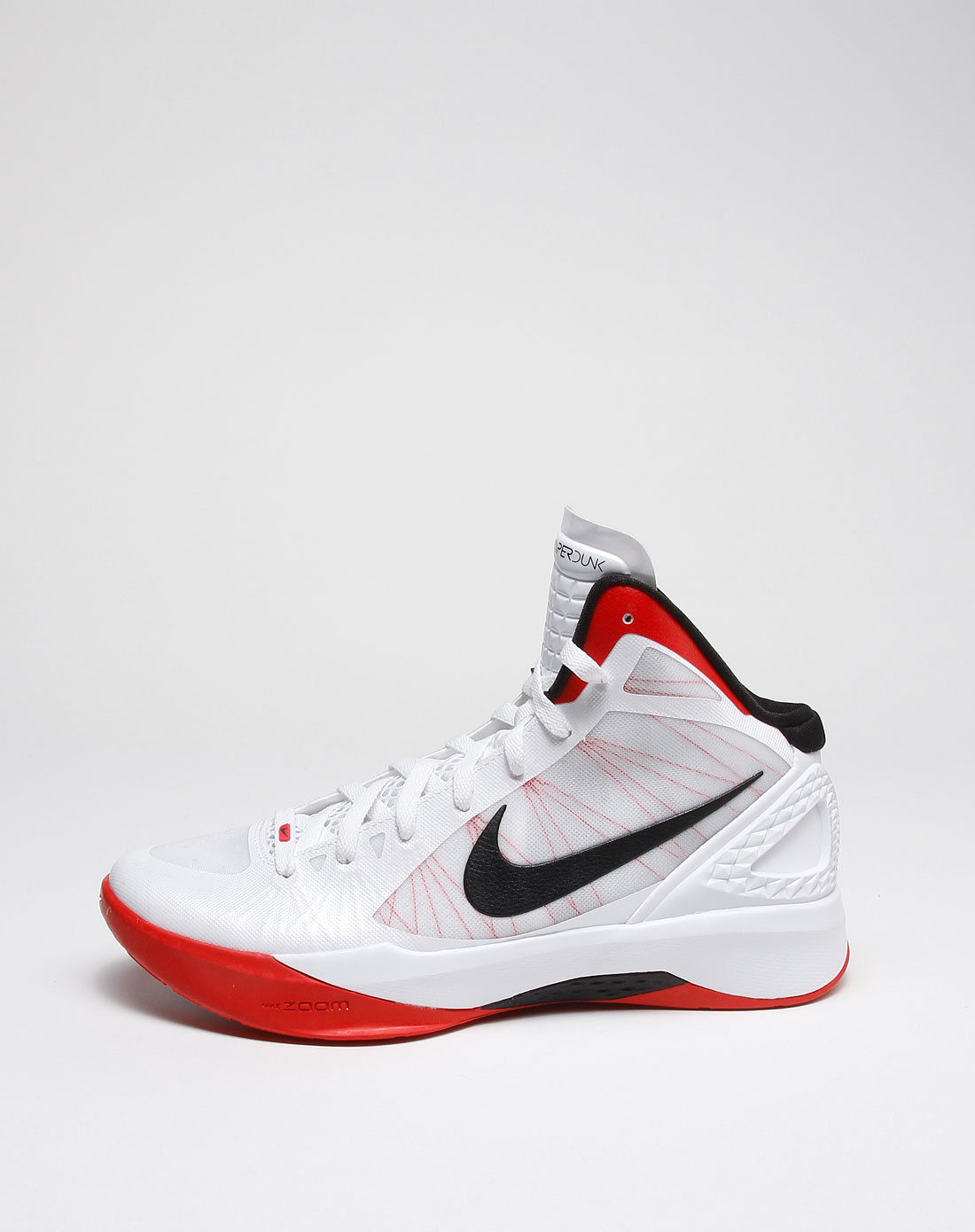 耐克Nike简洁悠闲白色高帮篮球鞋454138-100