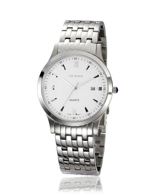 marco手表专场全钢简约纤薄石英男表