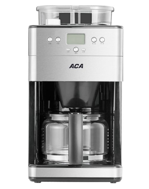 北美电器(aca )ac-m18a 多功能 咖啡茶饮机(银色)