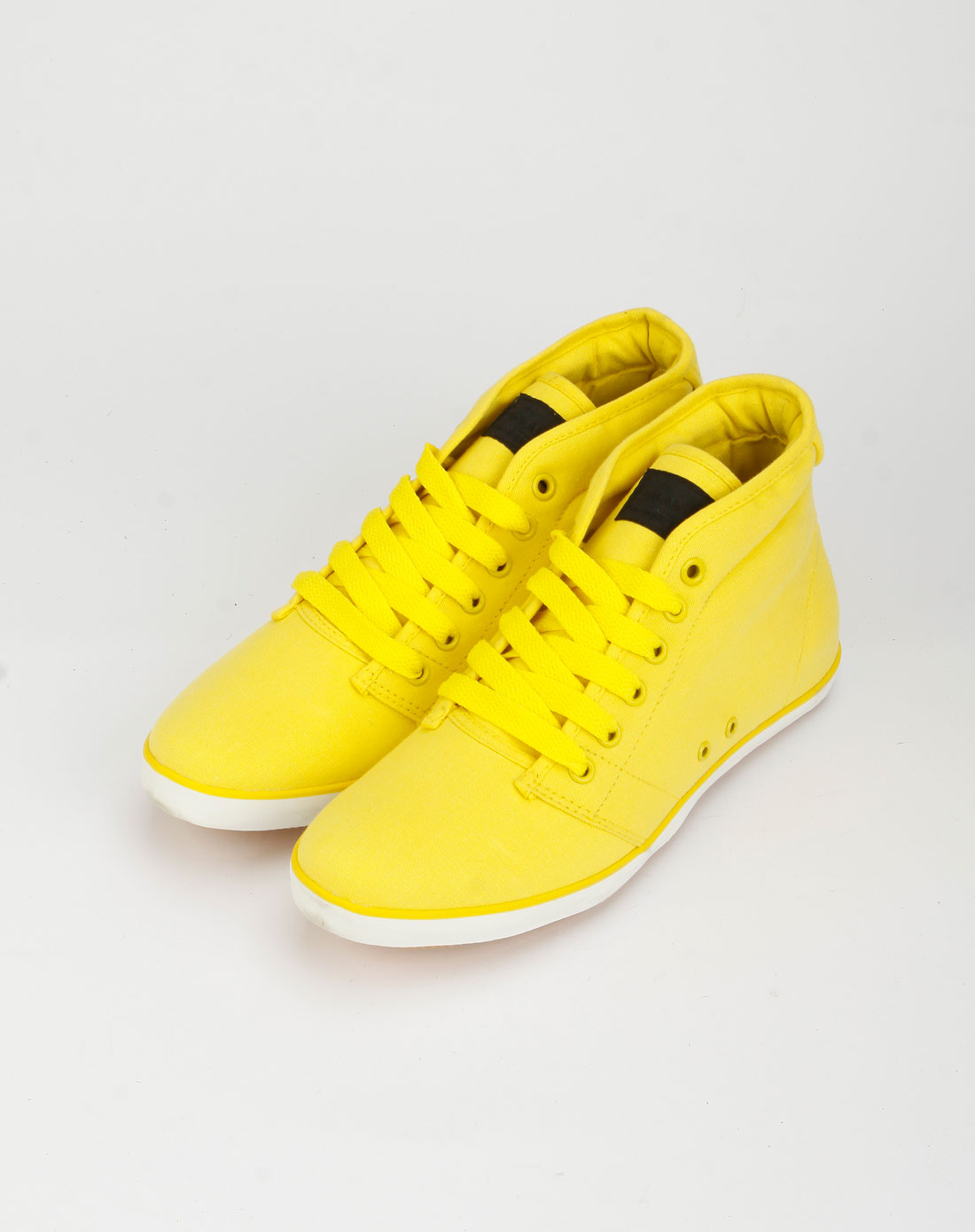 wozzup sneaker黄色系带简约休闲鞋