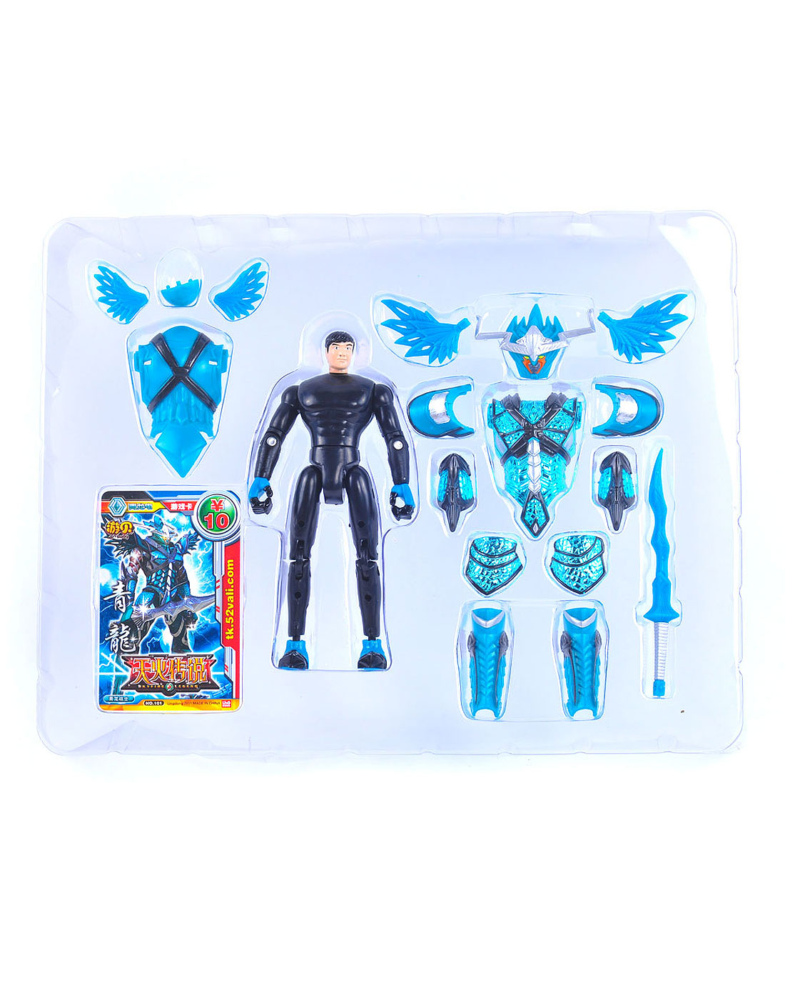 天火传说青龙战士55寸着装盔甲