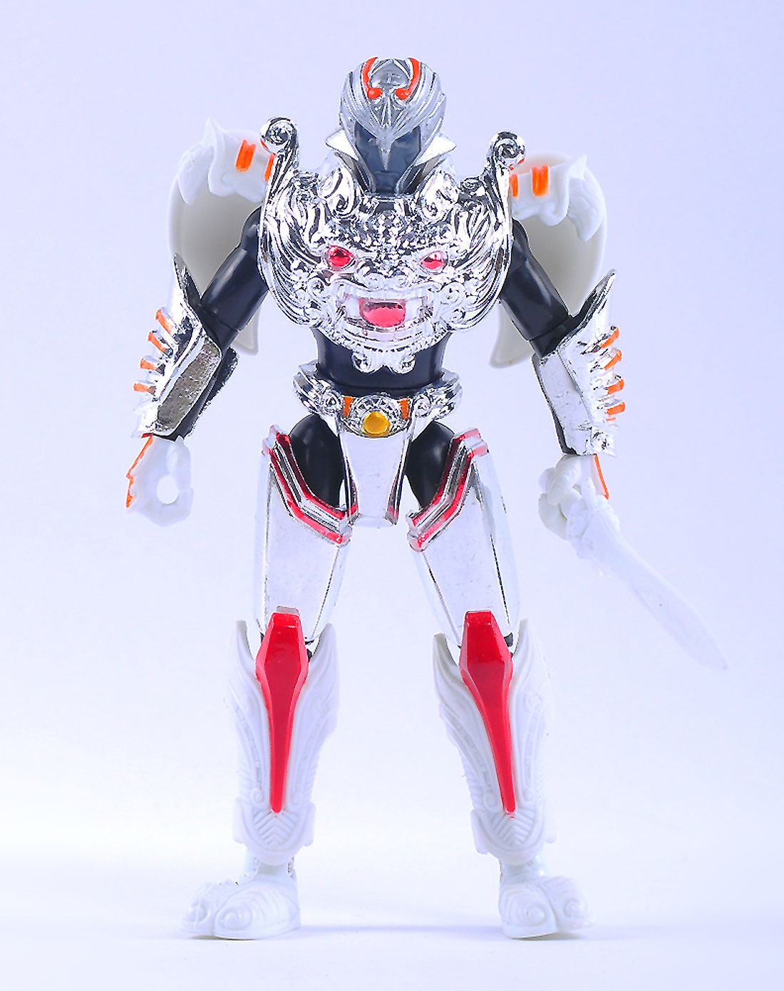 天火传说白虎战士55寸着装盔甲