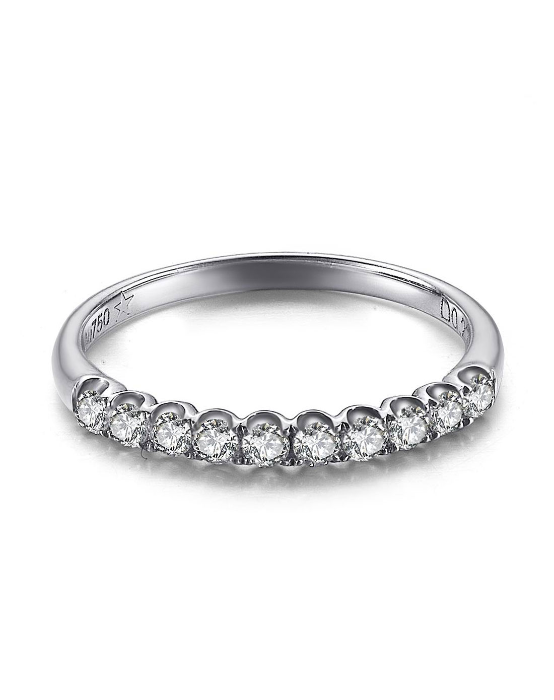 爱度doido18k白金22分钻石尾戒-誓言