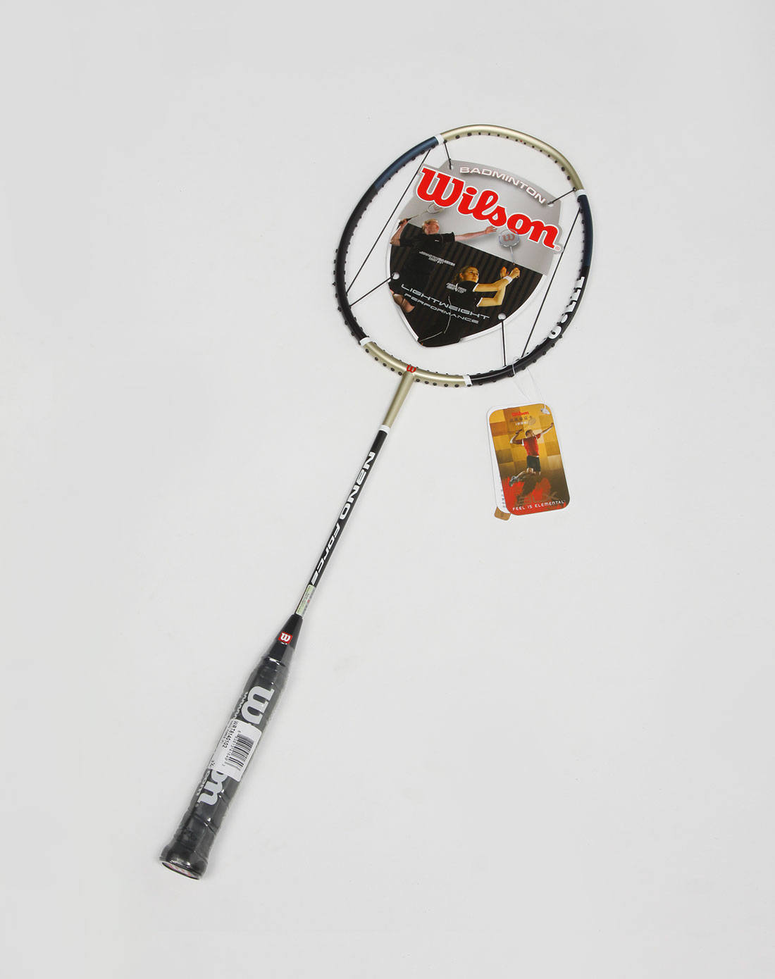 威尔逊wilson三色羽毛球拍(空拍)