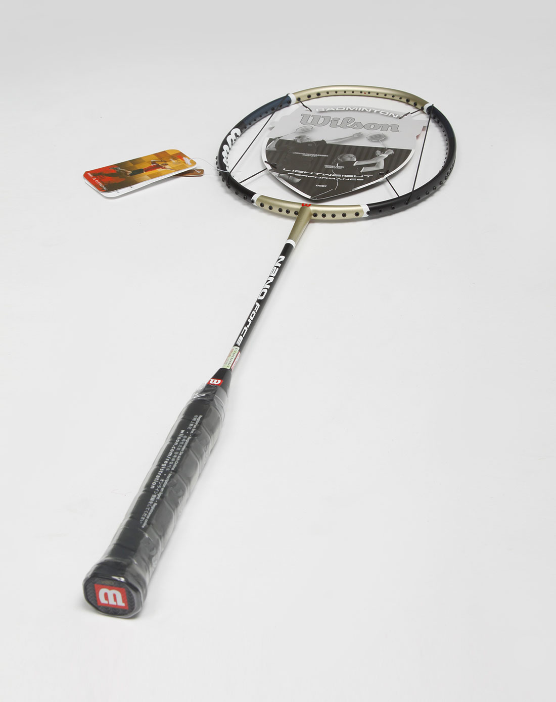 威尔逊wilson三色羽毛球拍(空拍)