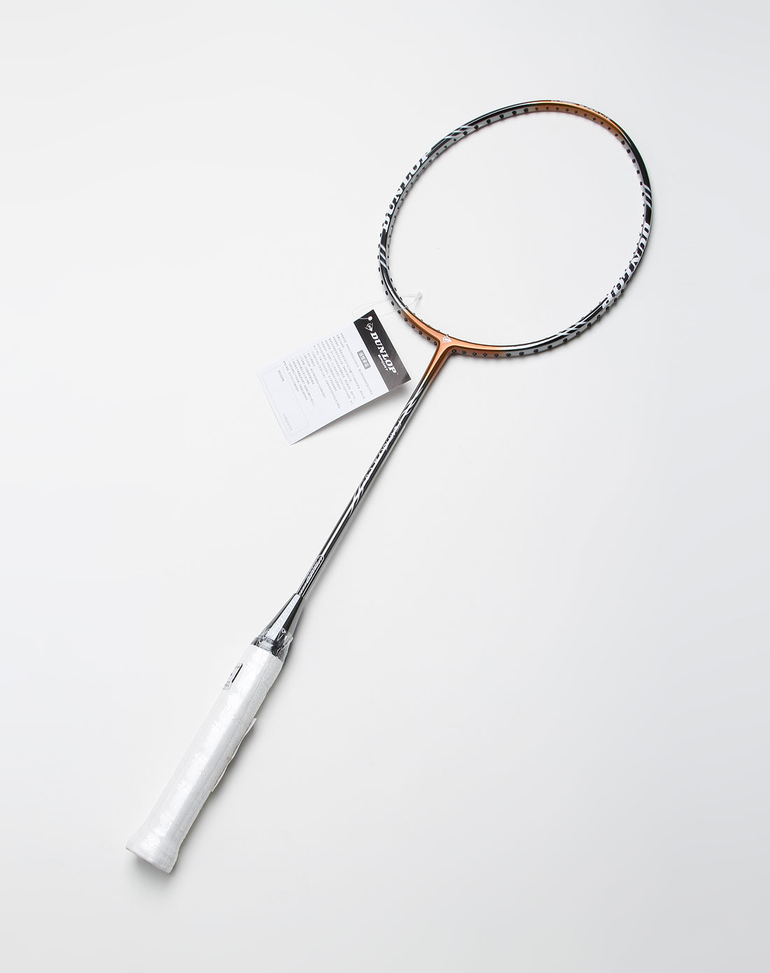 邓禄普dunlop男装专场中性银/暗黄色羽毛球拍(无线)