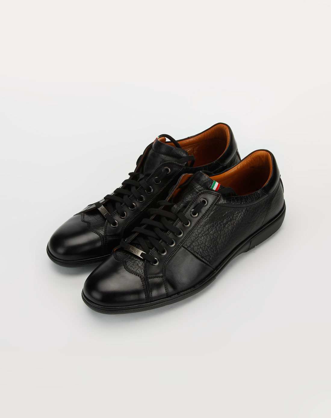 路宝rover男款黑色系带牛皮鞋4_唯品会名牌时尚折扣网