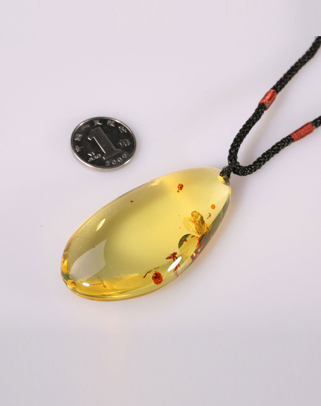 昊天琥珀奢侈品专场天然琥珀项链-天使之泪