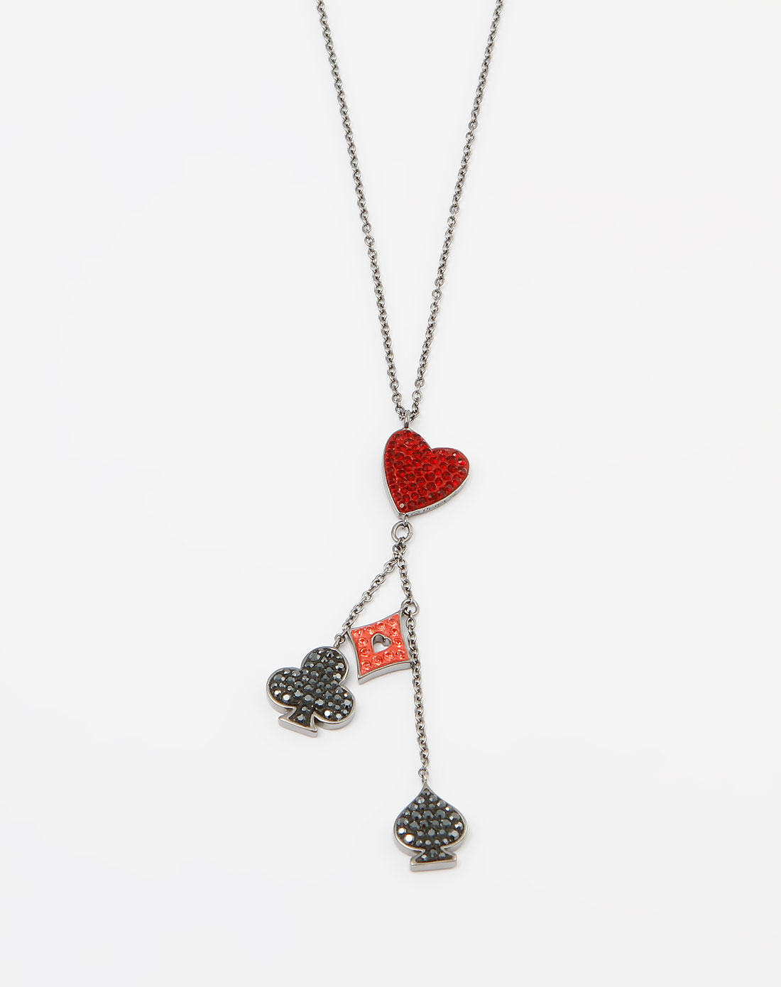 施华洛世奇swarovskiredqueen链坠—cards红心皇后扑克