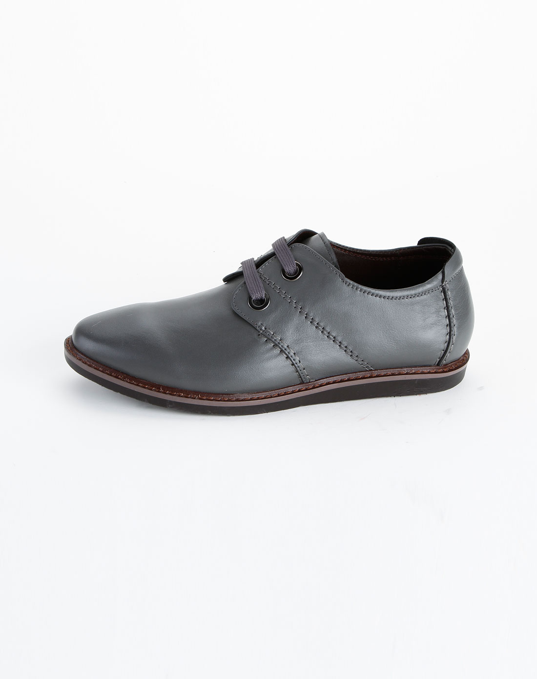 品牌混合专场-2----夜场-灰色时尚个性皮鞋