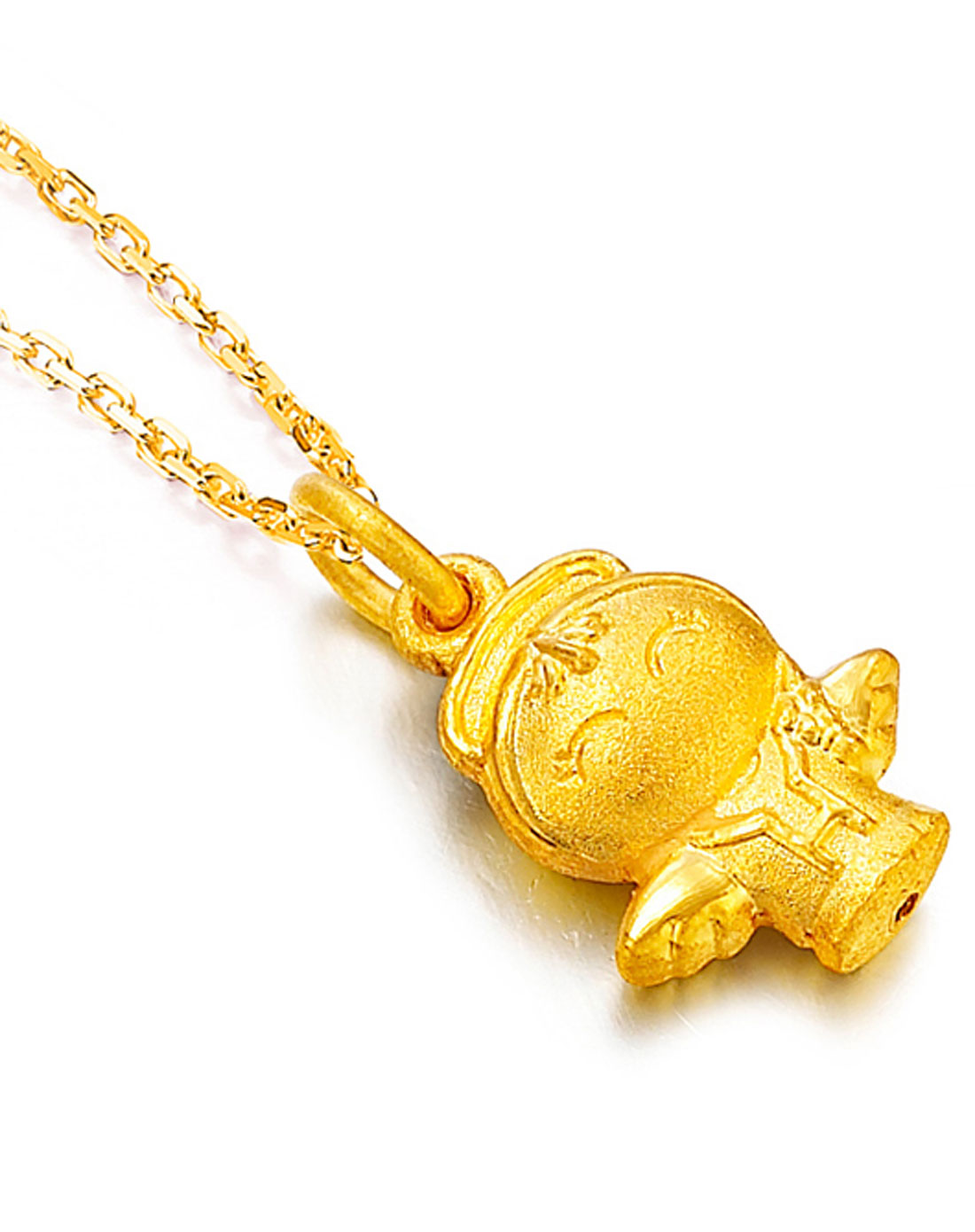 周大福周大福褔星宝宝系列(智慧)定价足金吊坠