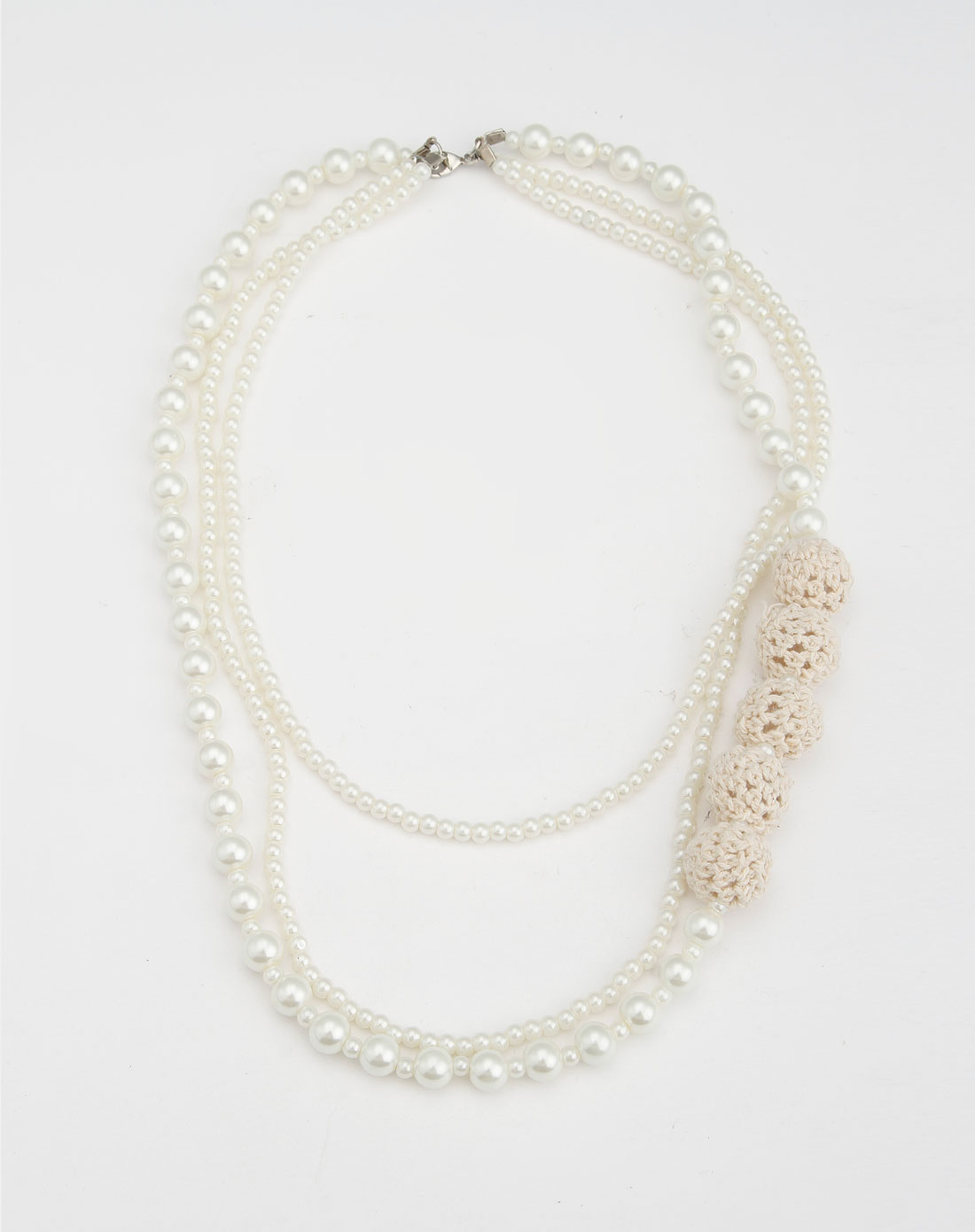 白色珍珠时尚项链