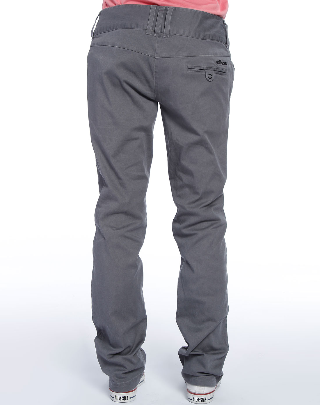 neo 女款炭灰色休闲长裤