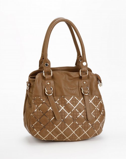 宾奴baleno女包专场女款深杏色休闲斜挎包