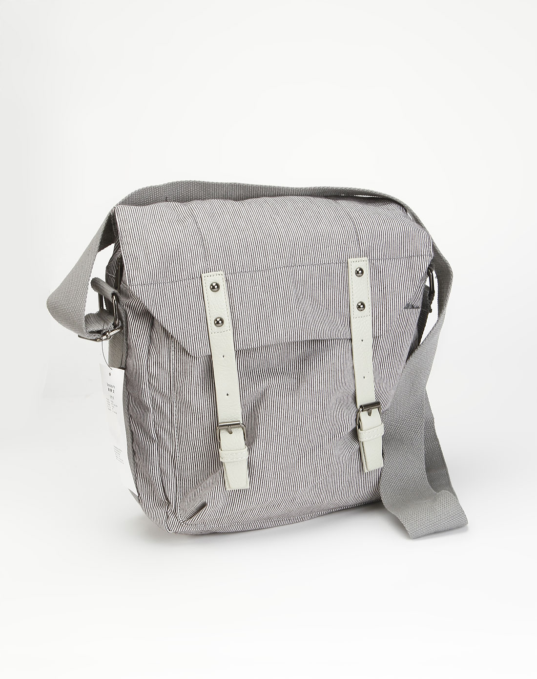 堡狮龙bossini-男装专场浅灰色时尚斜挎包