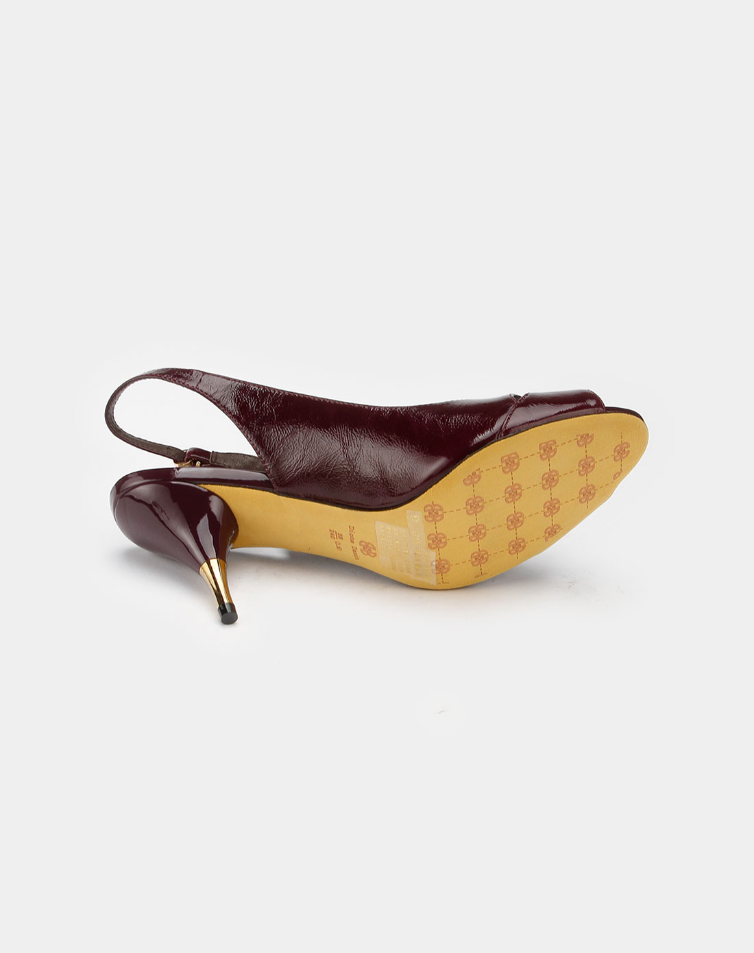 迪欧妮帝盛dione dasin女鞋专场深紫色时尚休闲高跟凉鞋