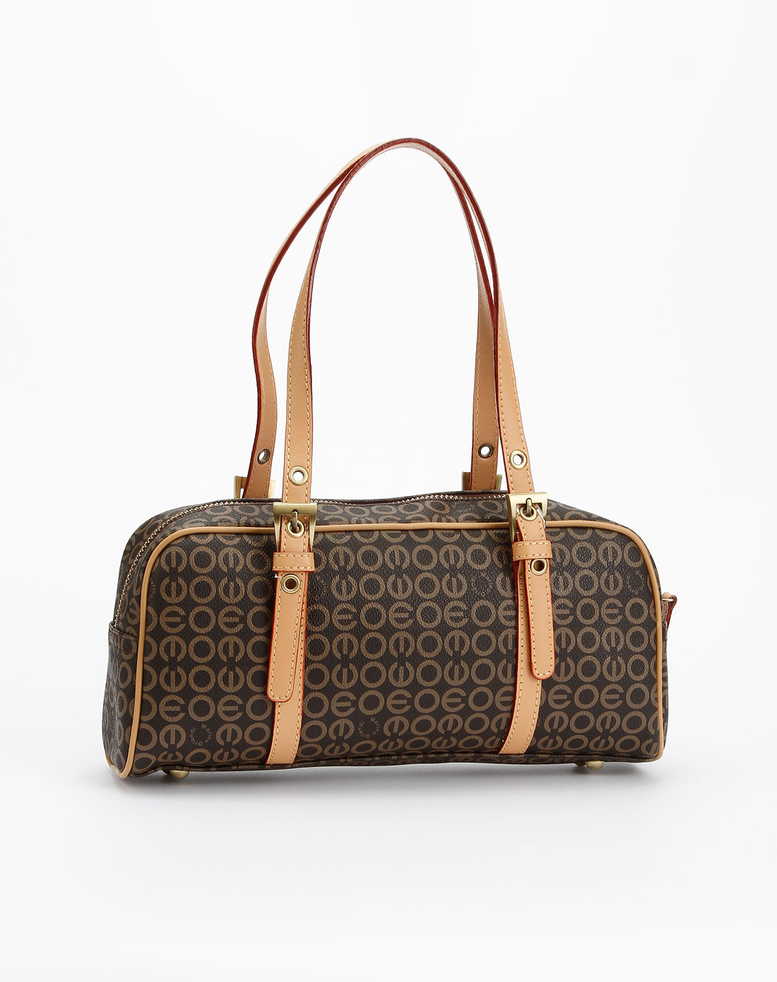 马连奴·奥兰迪-女包深啡色时尚手拎包