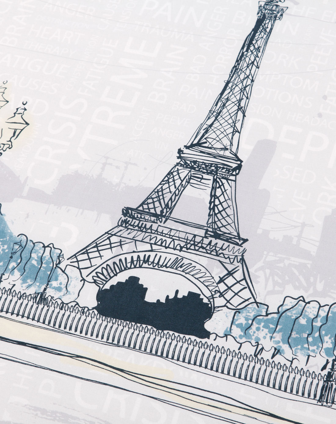 博洋宝贝家纺专场印花床单三件套-象牙塔