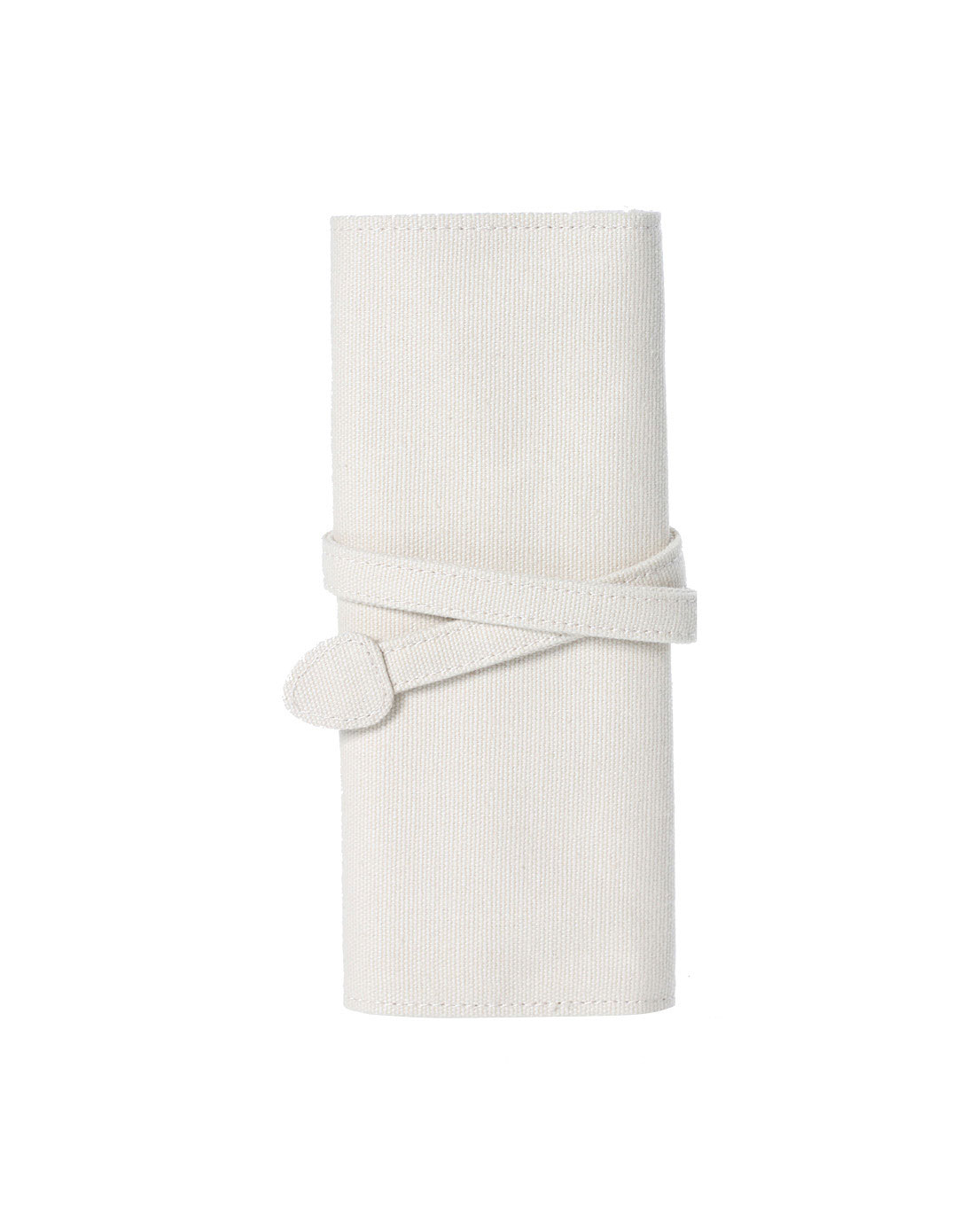 米白色有机棉笔袋