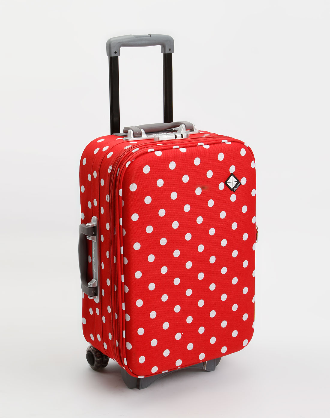 女性红色20寸时尚拉杆箱