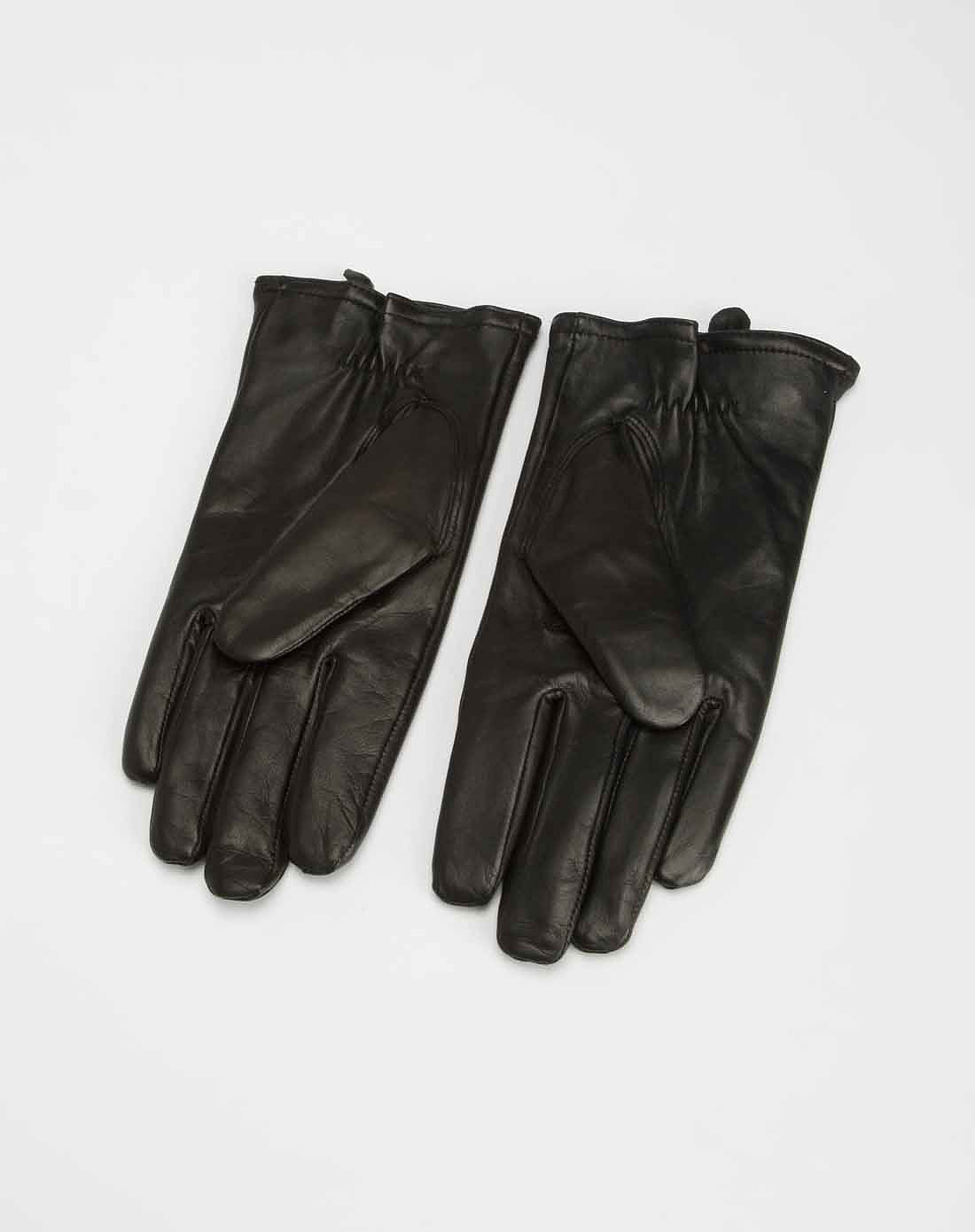 esprit,edc混合专场edc 中性黑色时尚皮手套