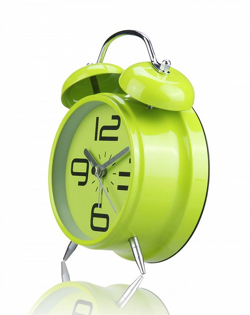 西马xima家居专场韩式时尚小闹钟(绿)