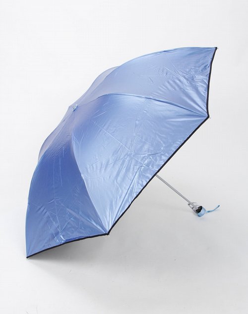 天堂伞专场宝蓝色印花超轻防紫外线太阳伞