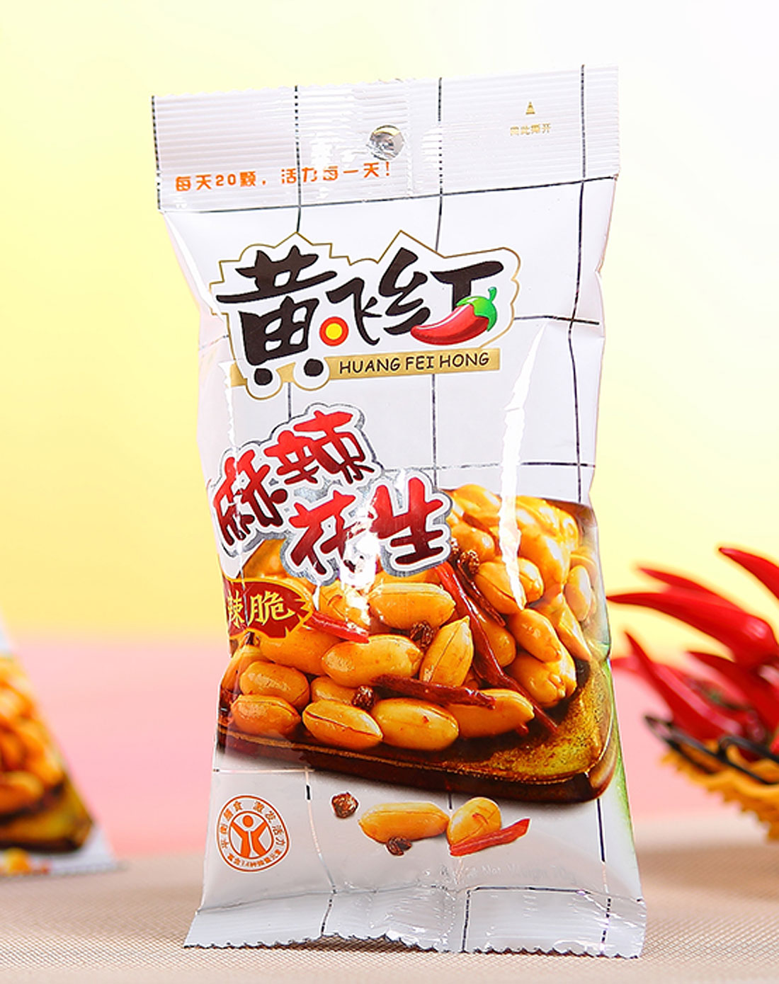 黄飞红 麻辣花生70g