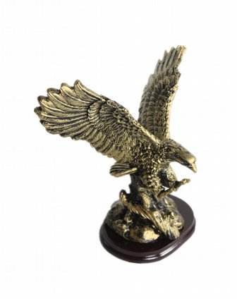 老鹰工艺摆件(金色)