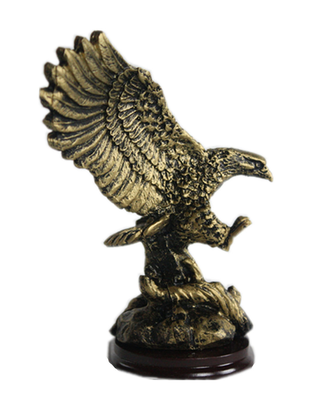 老鹰工艺摆件(金色)