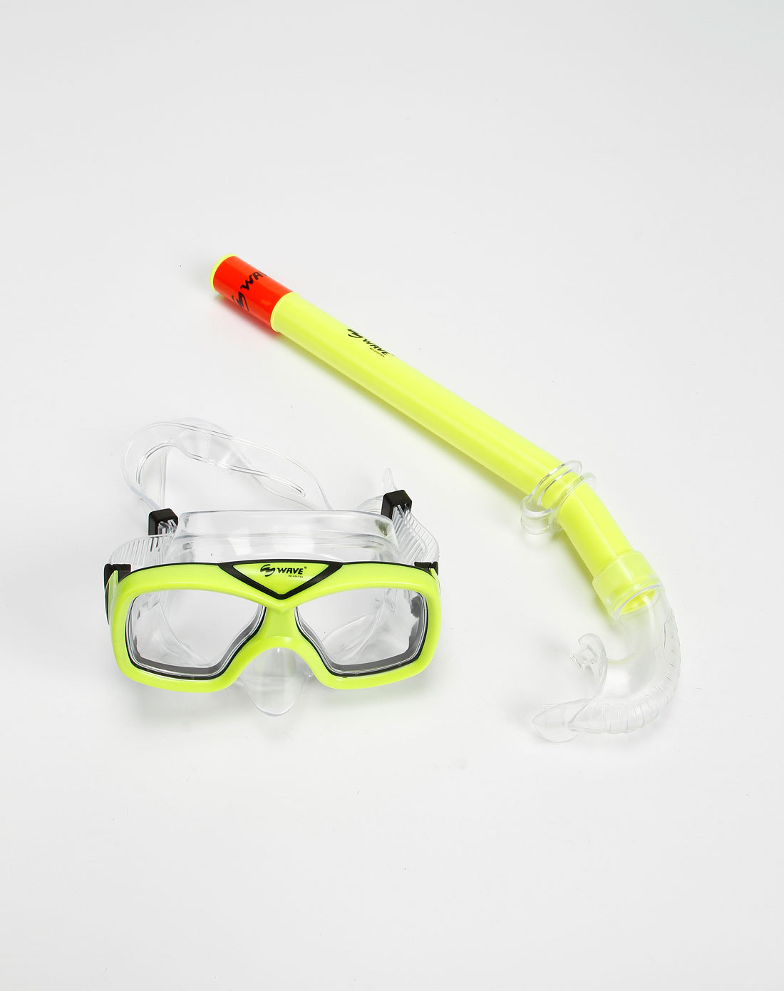 海浪wave运动专场儿童黄色潜水镜套装