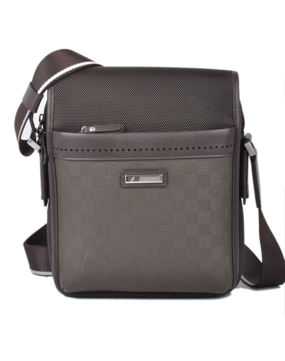 阿尔皮纳(袋鼠)lalpina男包新款个性男包啡色