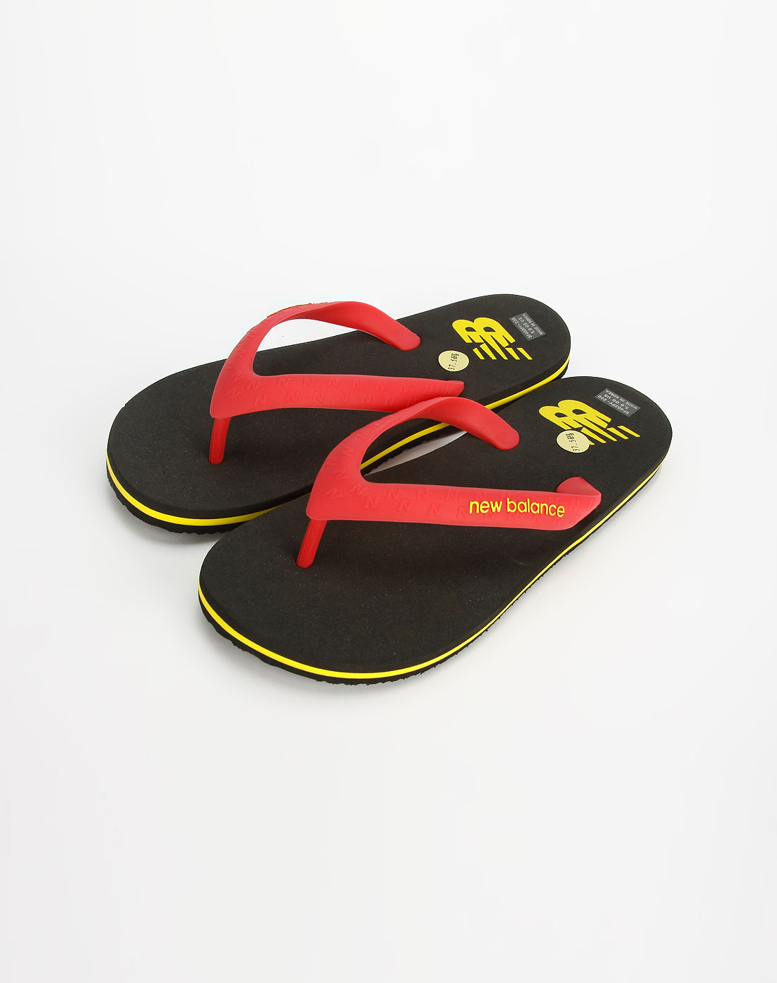 新百伦new balance-女装专场红色休闲人字拖鞋