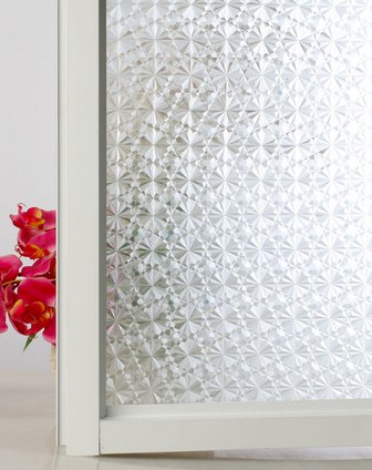 忆美特 / 3d钻石花纹静电玻璃贴45cm*2m