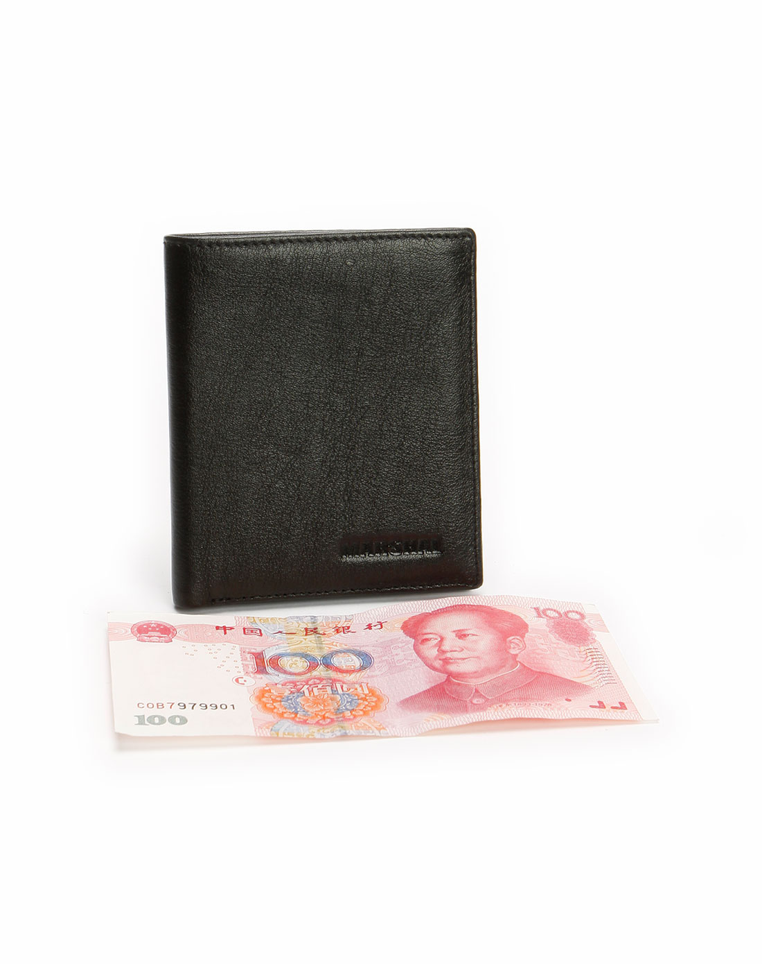 女包库存专场马萨克marshal-男包专场 黑色休闲竖式钱包